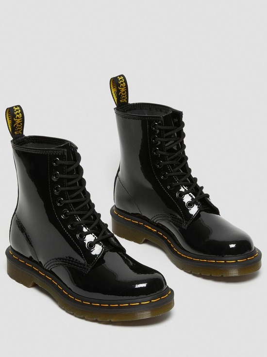 Dr. Martens Shoes - DR. MARTENS 1460 BEX Patent Leather Lace Up Boots-Women’s size 10